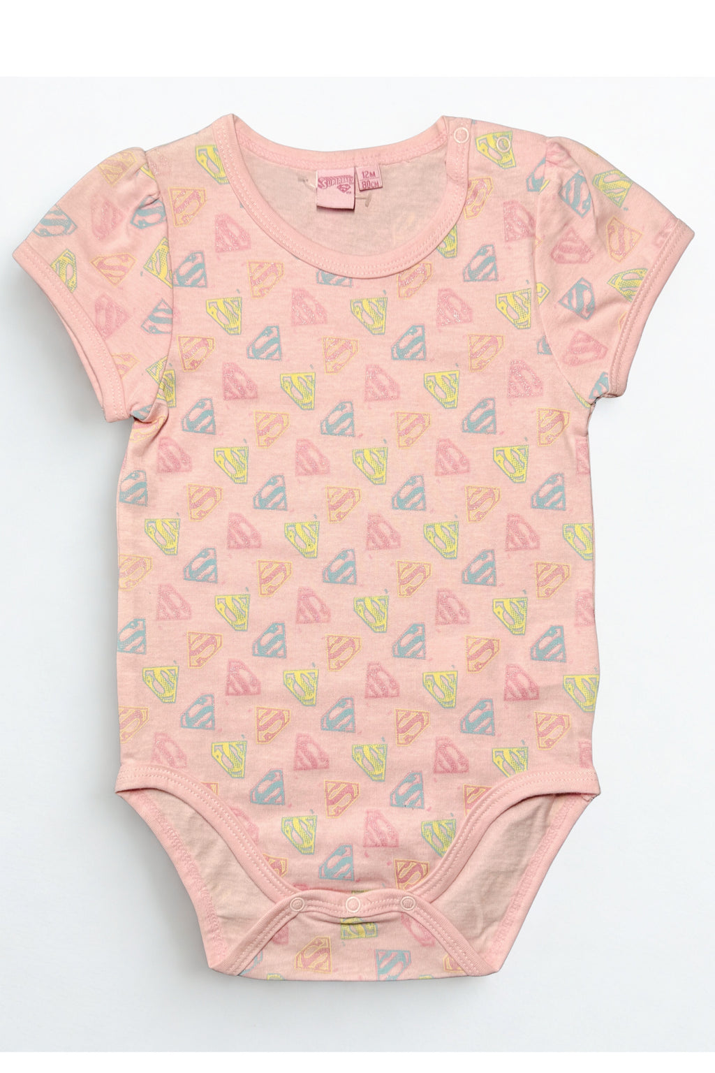 Kids TV Super Girl  Body Baby100%Cotton