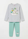 Nici Baby Pajama Long Sleeves Set 100% Cotton.