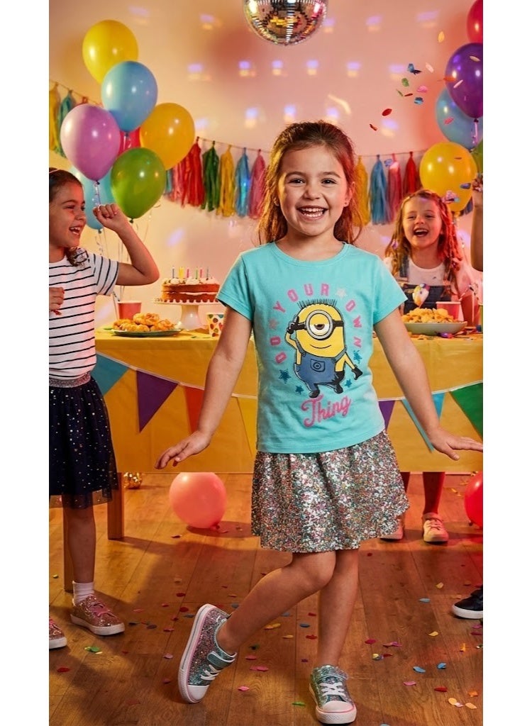 Minions Girl T-Shirt100%cotton