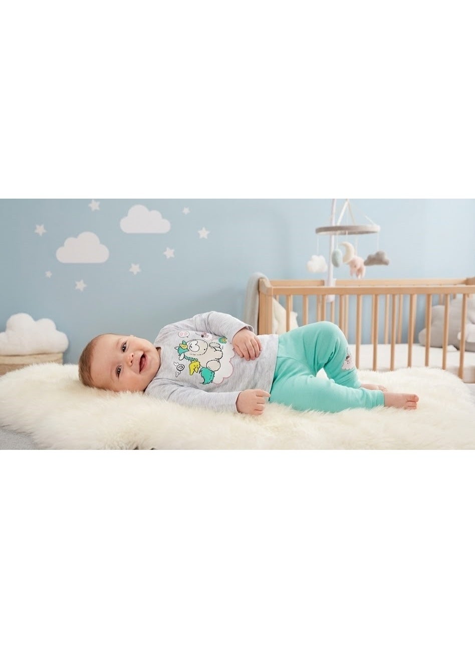 Nici Baby Pajama Long Sleeves Set 100% Cotton.