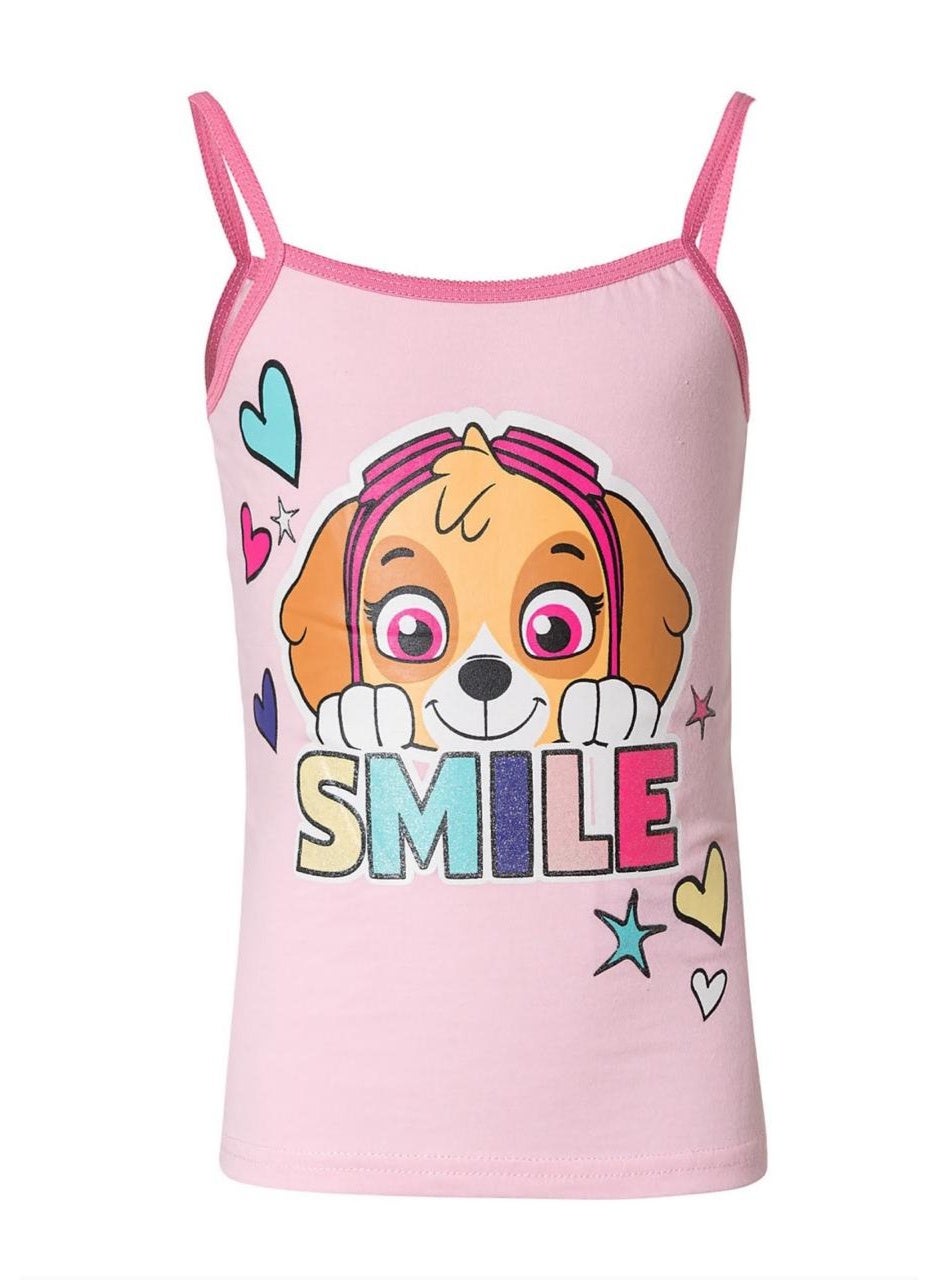 Paw Patrol Vests for Girls Children  Shirt Underwear-2-Pack100%cotton