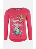 Paw Patrol girl long sleeve T-shirt  by Kids TV100%cotton