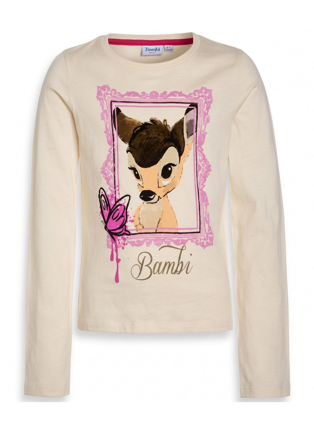 Disney world girls Long Sleeve T-shirt 100% Cotton by Kids TV