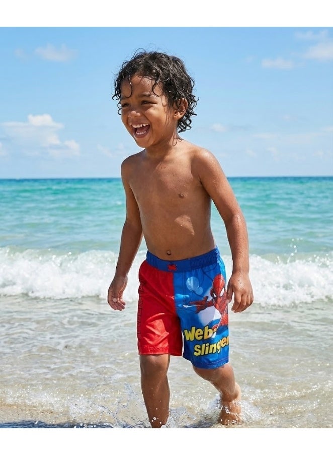 Marvel Avengers Spider Man Boy Swim Shorts