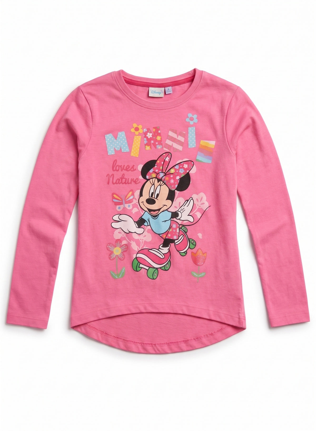 Disney Minnie Mouse long sleeve T-shirt 100% cotton by kidstv