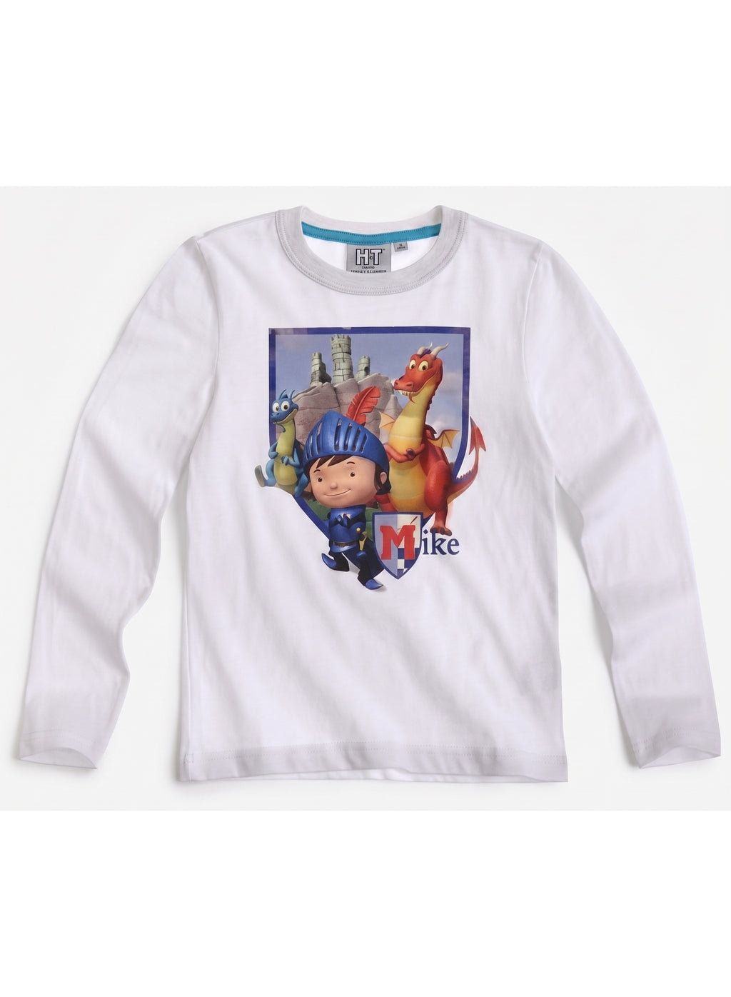 Little boy Mike the knight long sleeve shirt 100 % cotton by kids tv