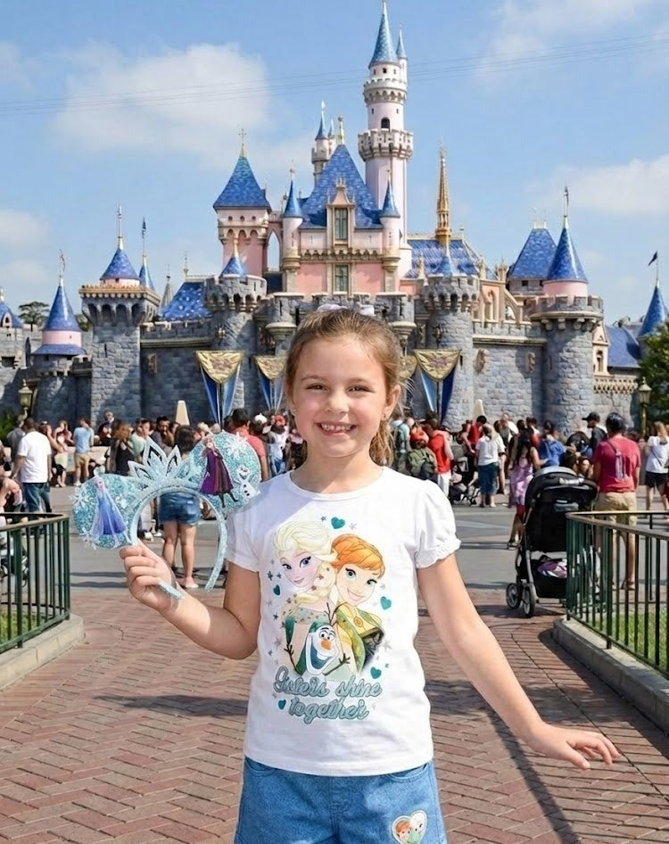 Disney Frozen Girls Set Two Pieces100%cotton