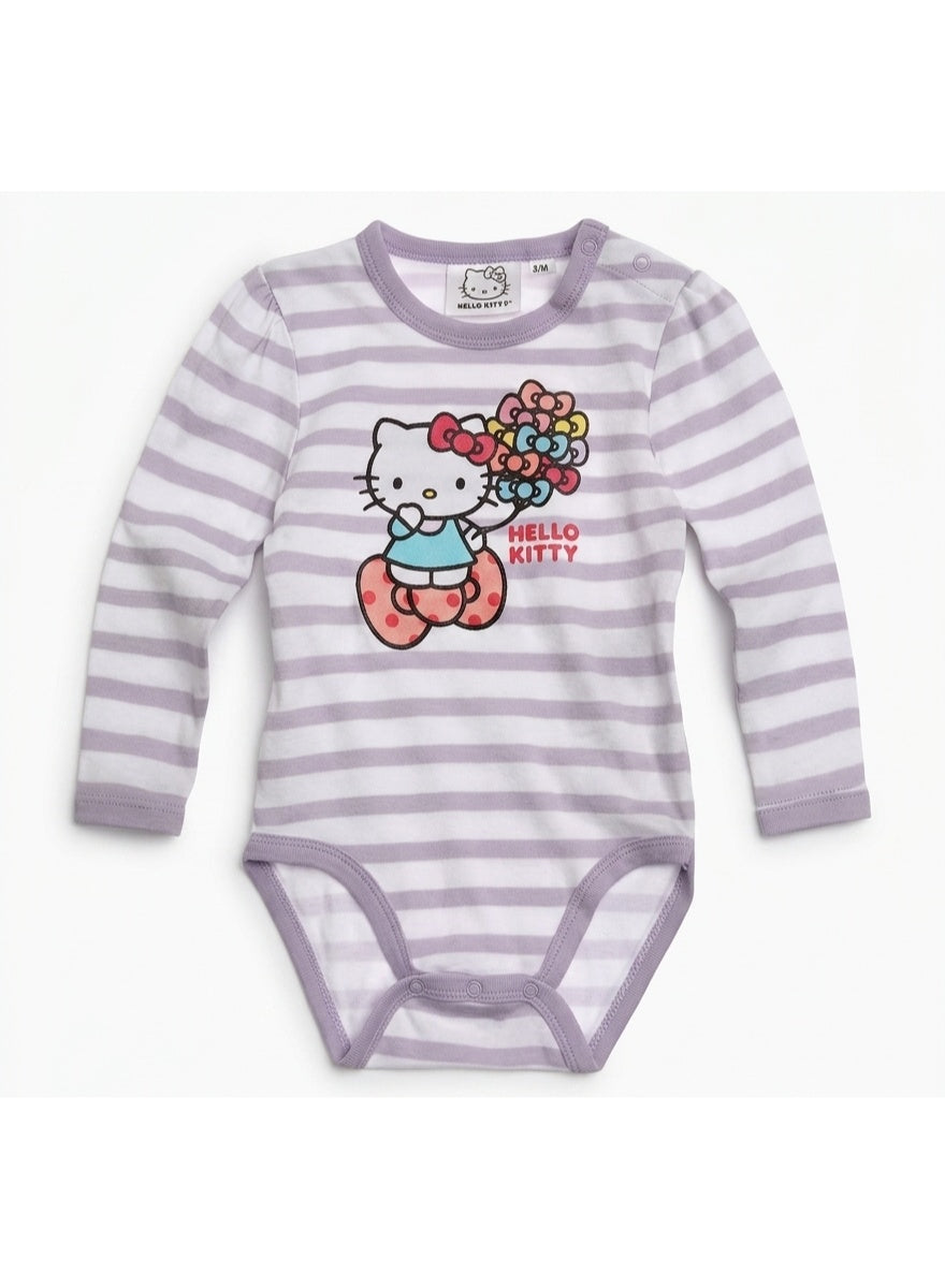 Baby Bodysuit Long Sleeves By Kids TV100%cotton