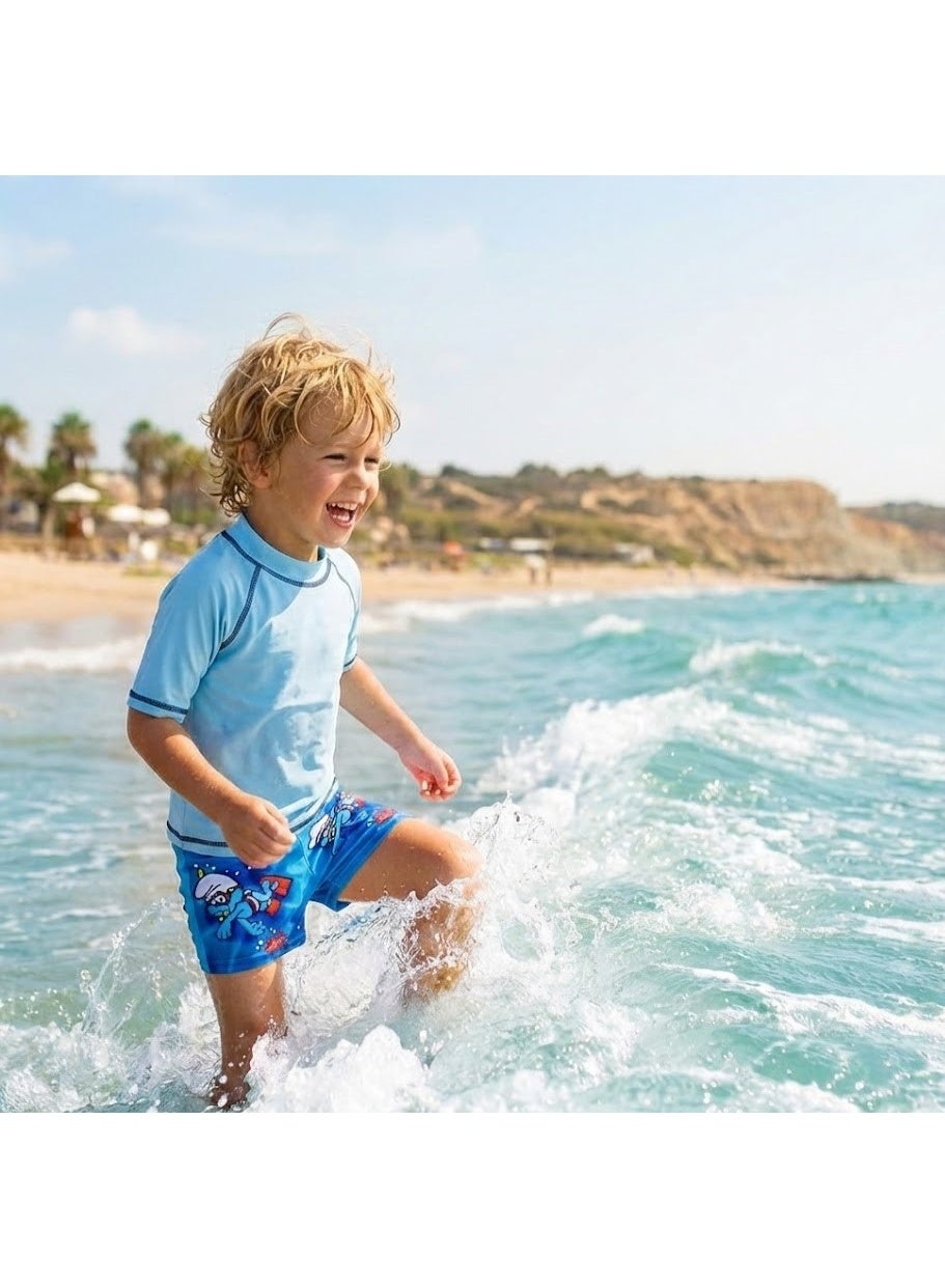 Smurfs Swim boxer for boys by kids tv