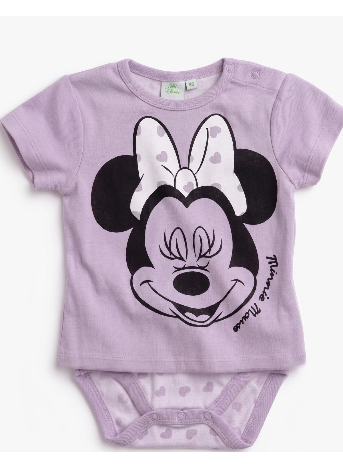 Disney Minnie Mouse 100% Cotton Girls Body Baby