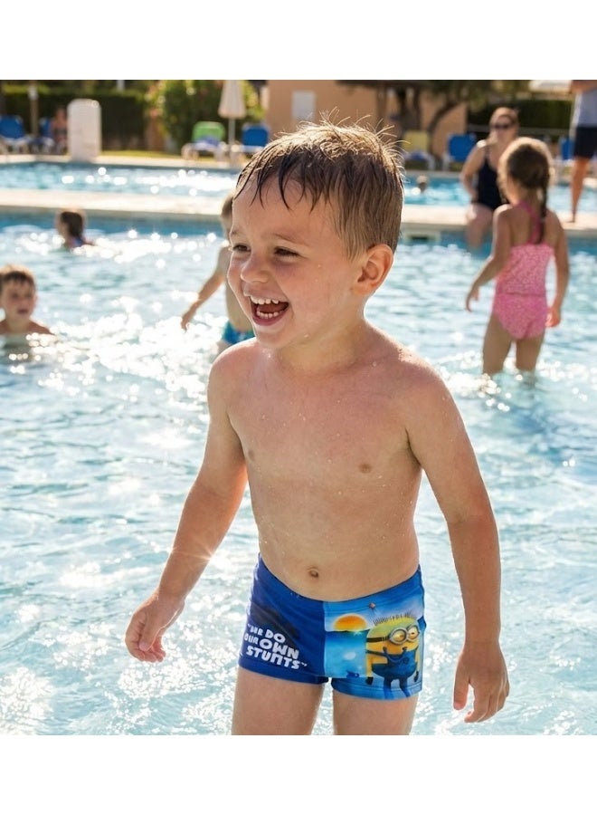 Minions Boys Boxer Shorts Swimming Trunks