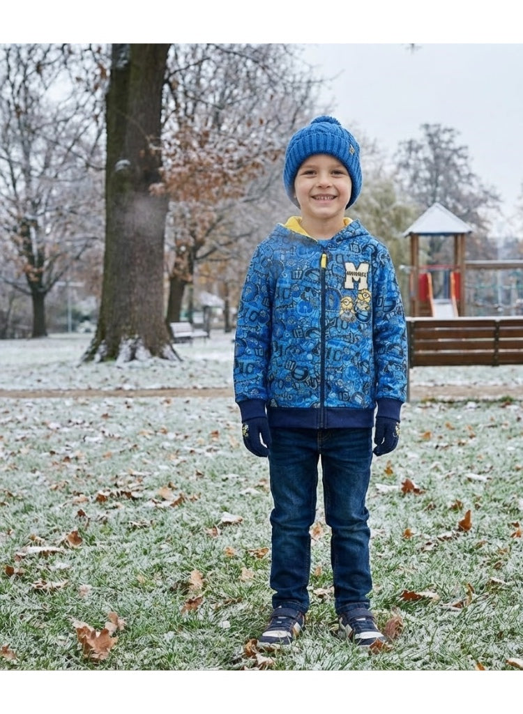 Minions sweatjacket for boys by kids TV