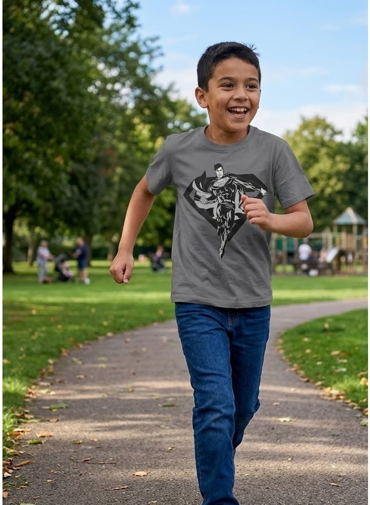Superman Tshirt for boys   100 % cotton by kids tv