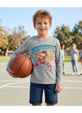 Garfield boys long sleeve shirt  100 % cotton by kids tv