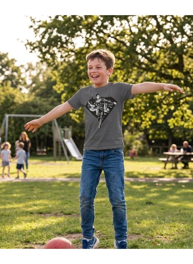Superman Tshirt for boys   100 % cotton by kids tv