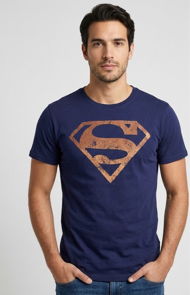 Superman T-shirt for men 100% cotton