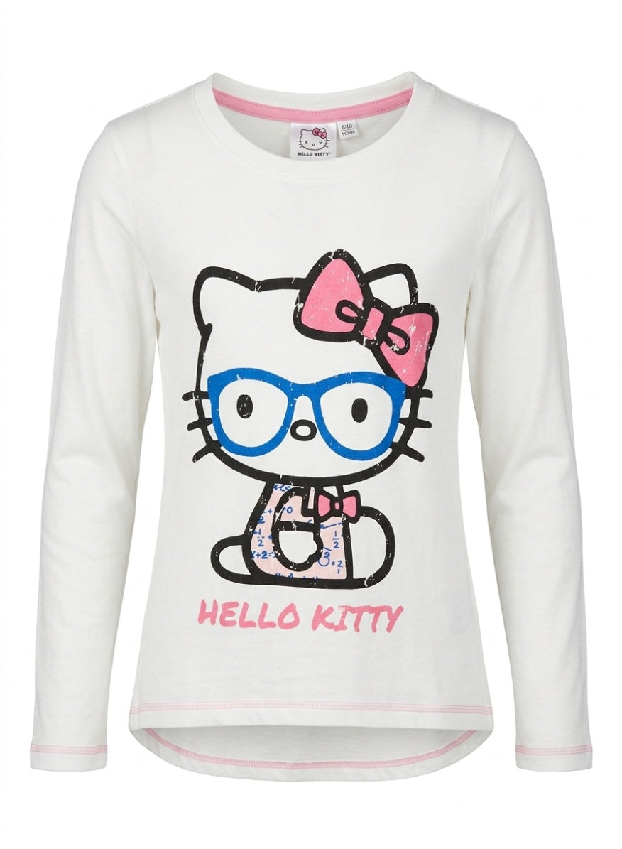 Hello kitty T-shirt long-sleeve  100 % cotton by kids tv