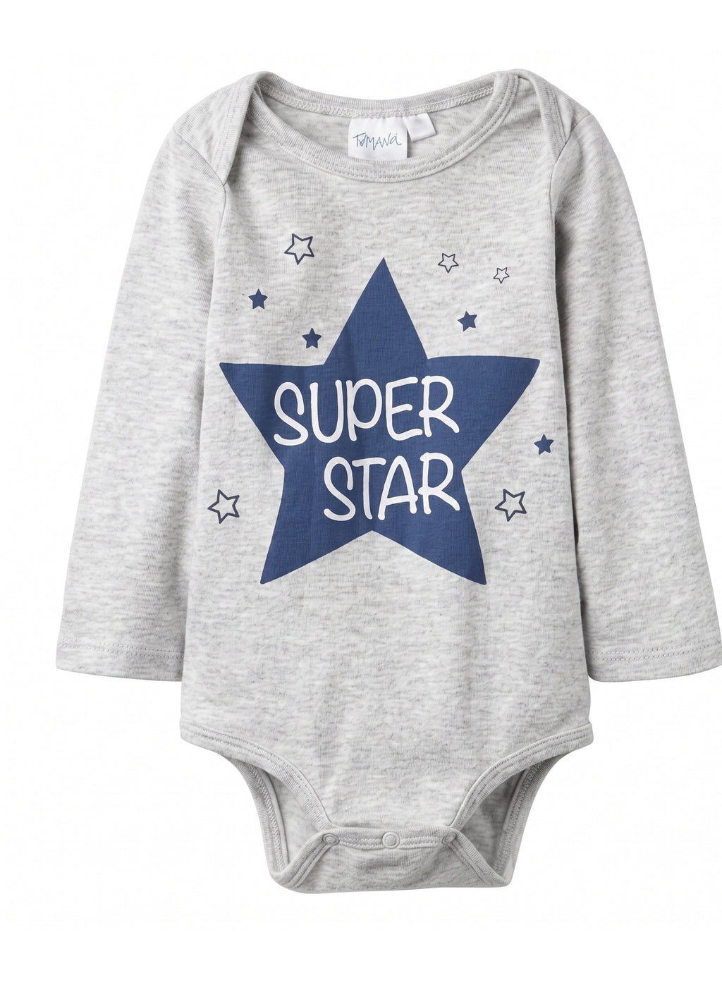 Baby Bodysuit Long Sleeves By Kids TV100%cotton