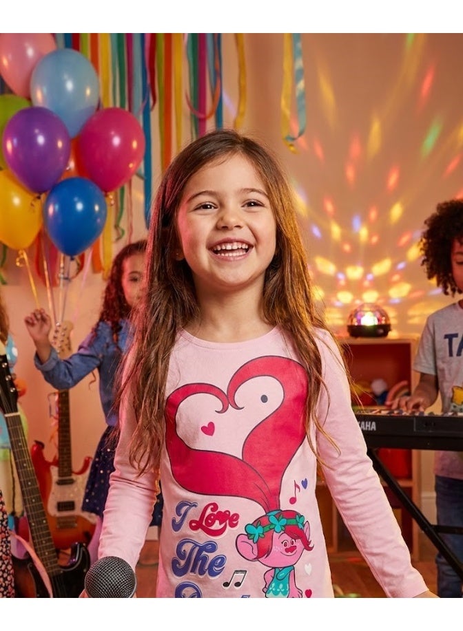 Trolls world girls  Long Sleeve T-shirt  by Kids TV100%cotton