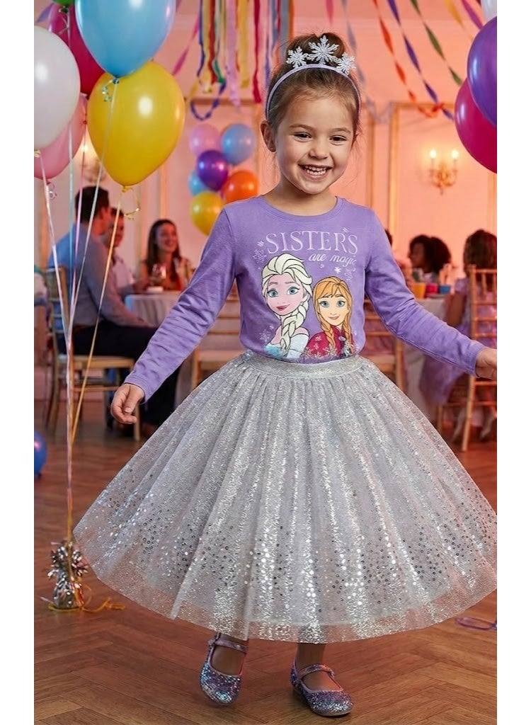 Disney Frozen elsa long-sleeve T-shirt for girls  by Kids TV100%cotton