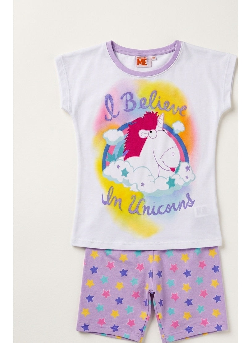 Despicable Me unicorn girls short-sleeve pajama 100% cotton by kids tv