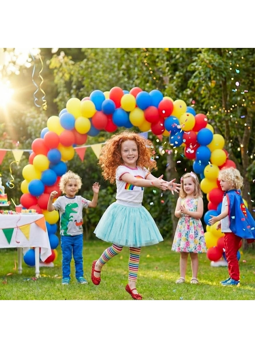 Girls ice blue Tulle skirt for birthday party  by kids tv
