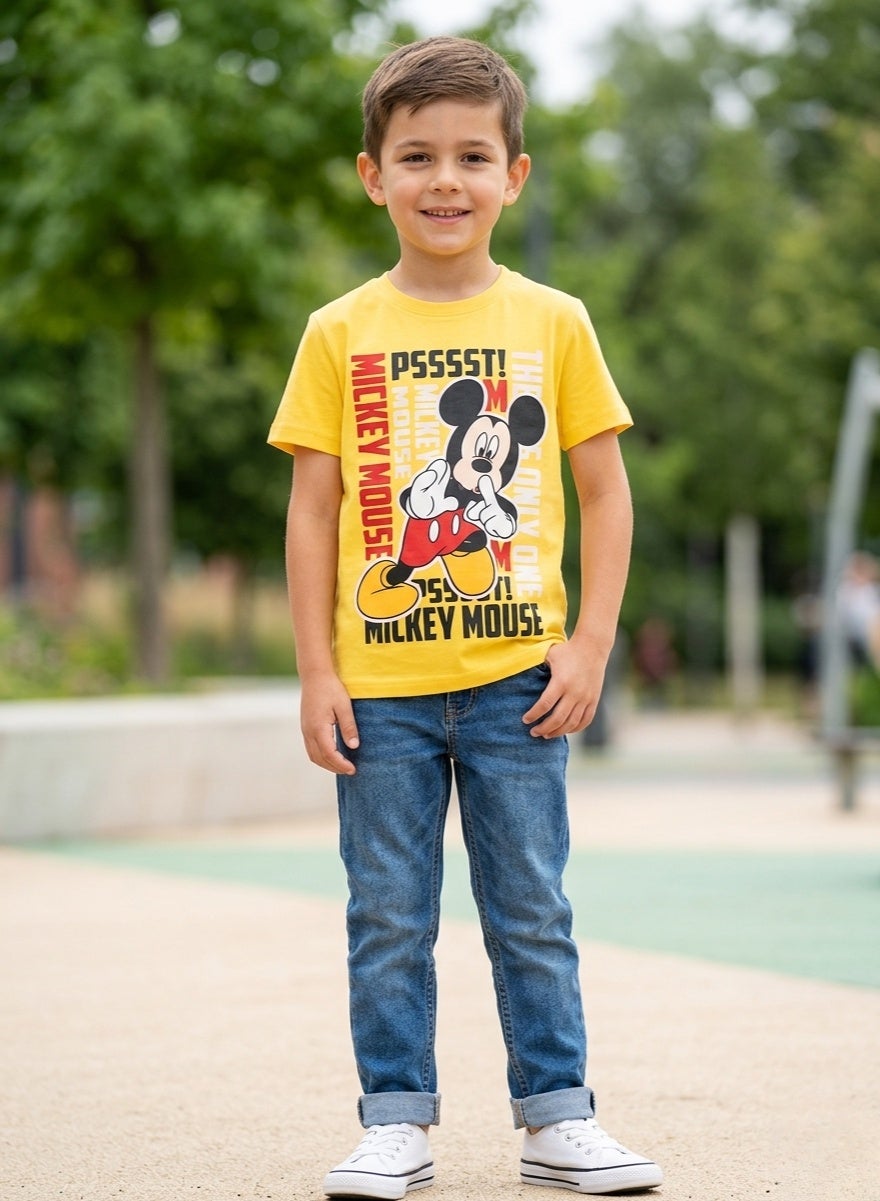 Disney Mickey Mouse Boy T-Shirt100%cotton