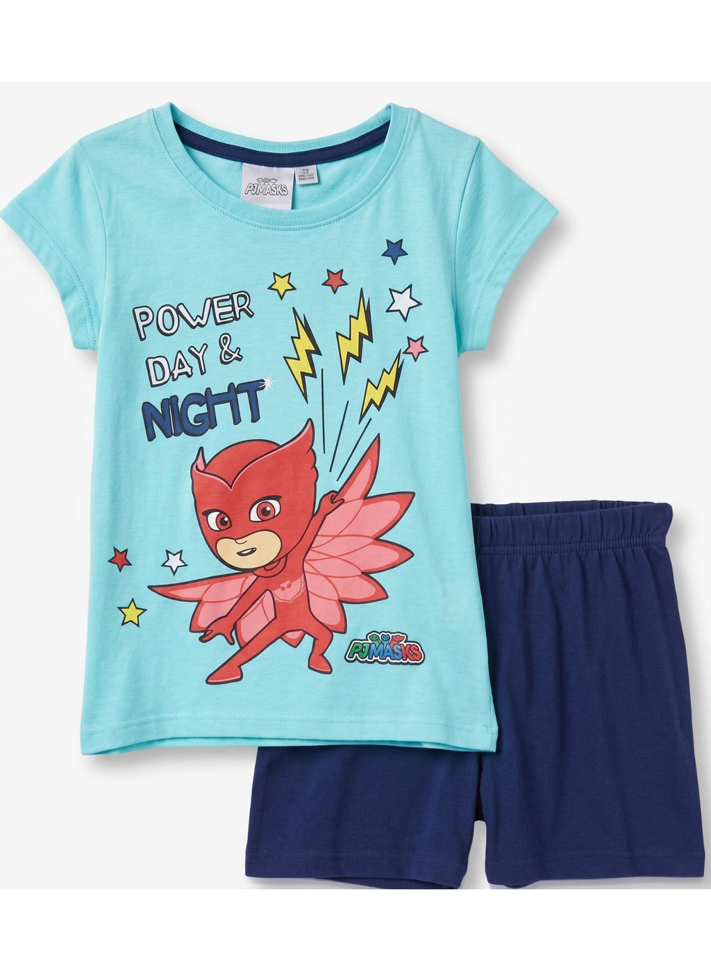 PJ Masks girls short-sleeve pajama 100% cotton by kids tv"