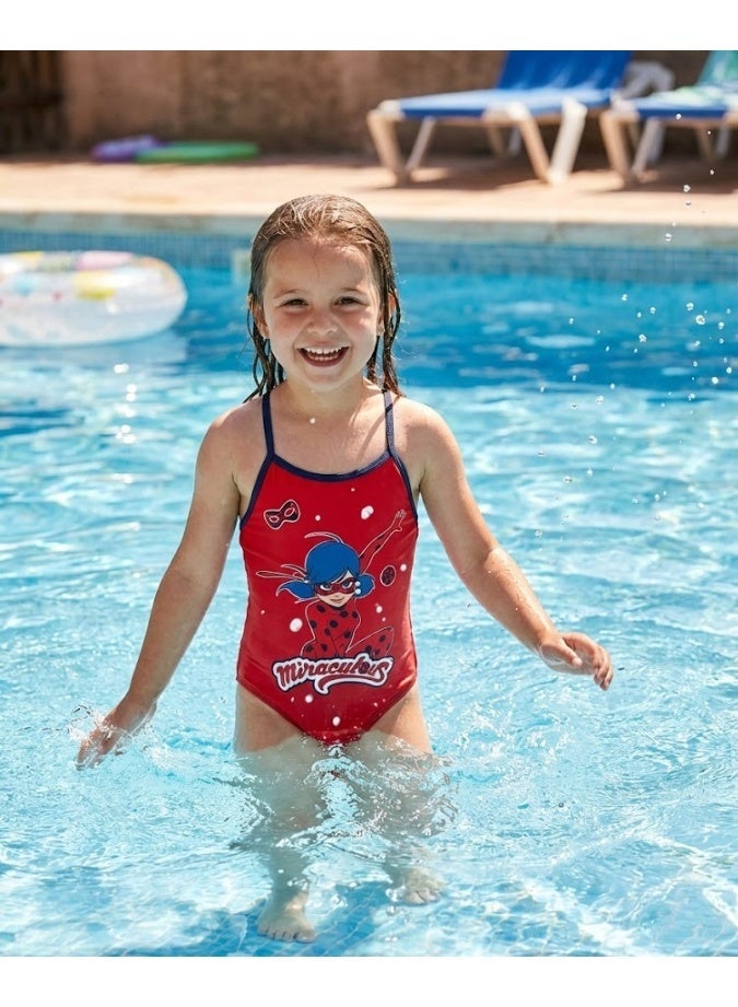Miraculous Ladybug girls' one-piece swimsuit by kids tv