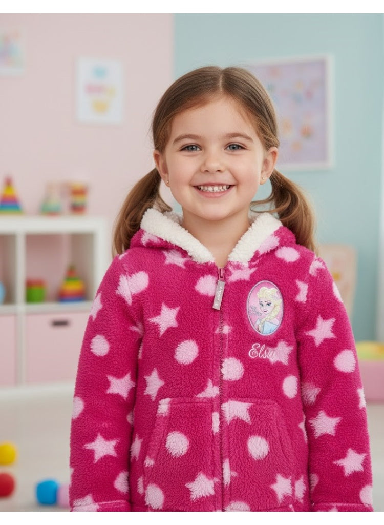 Disney frozen fleece jacket hoodie for girls by kids TV