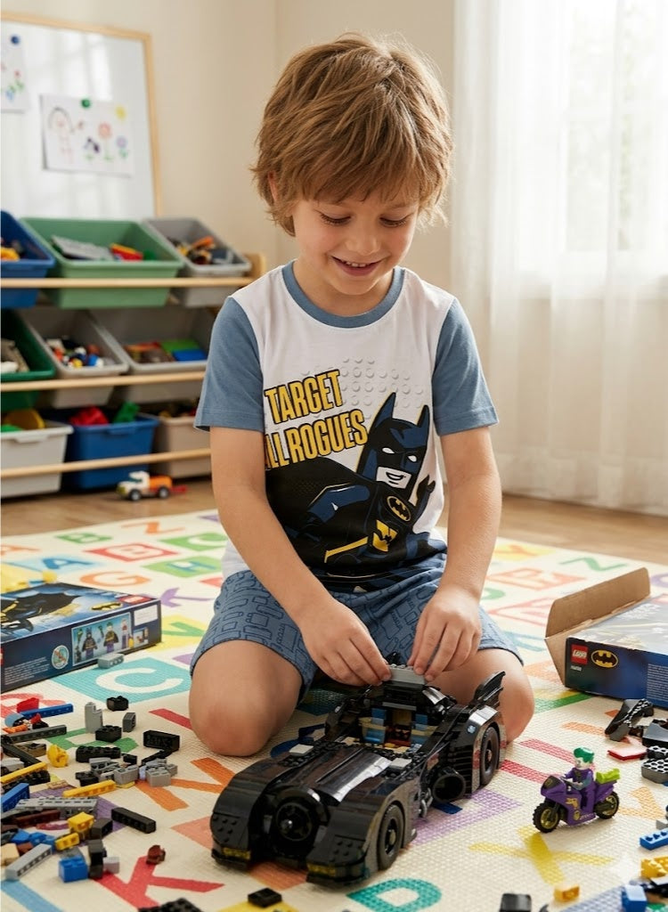 LEGO BatMan boys Pajama set 100% cotton by kids tv