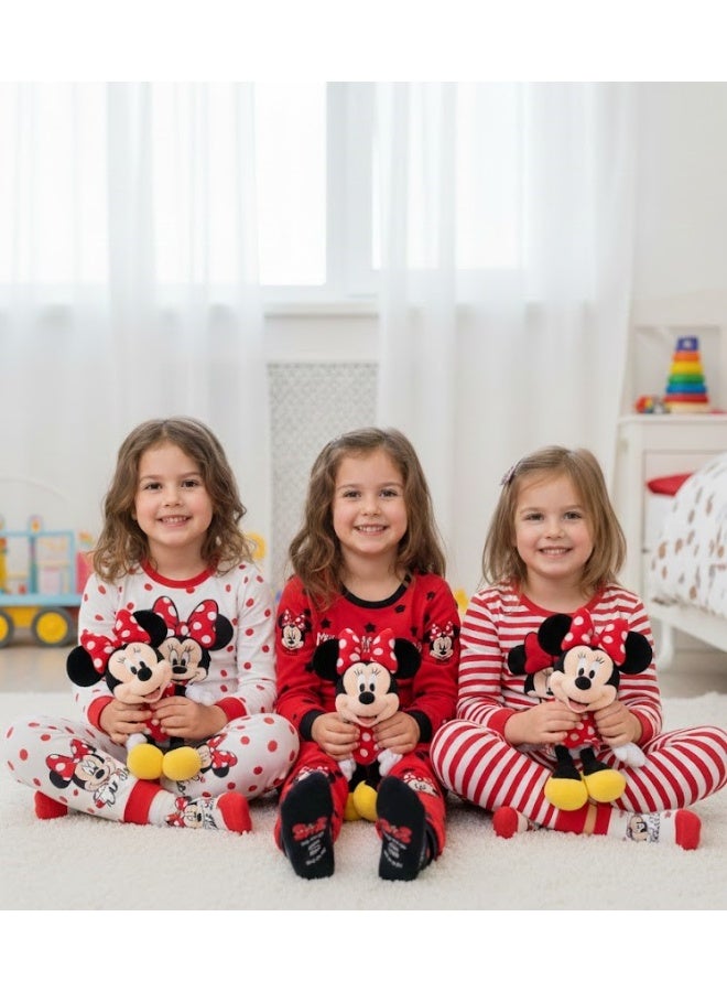 Disney Minnie Mouse 3-pack of girls' socks. By kids tv