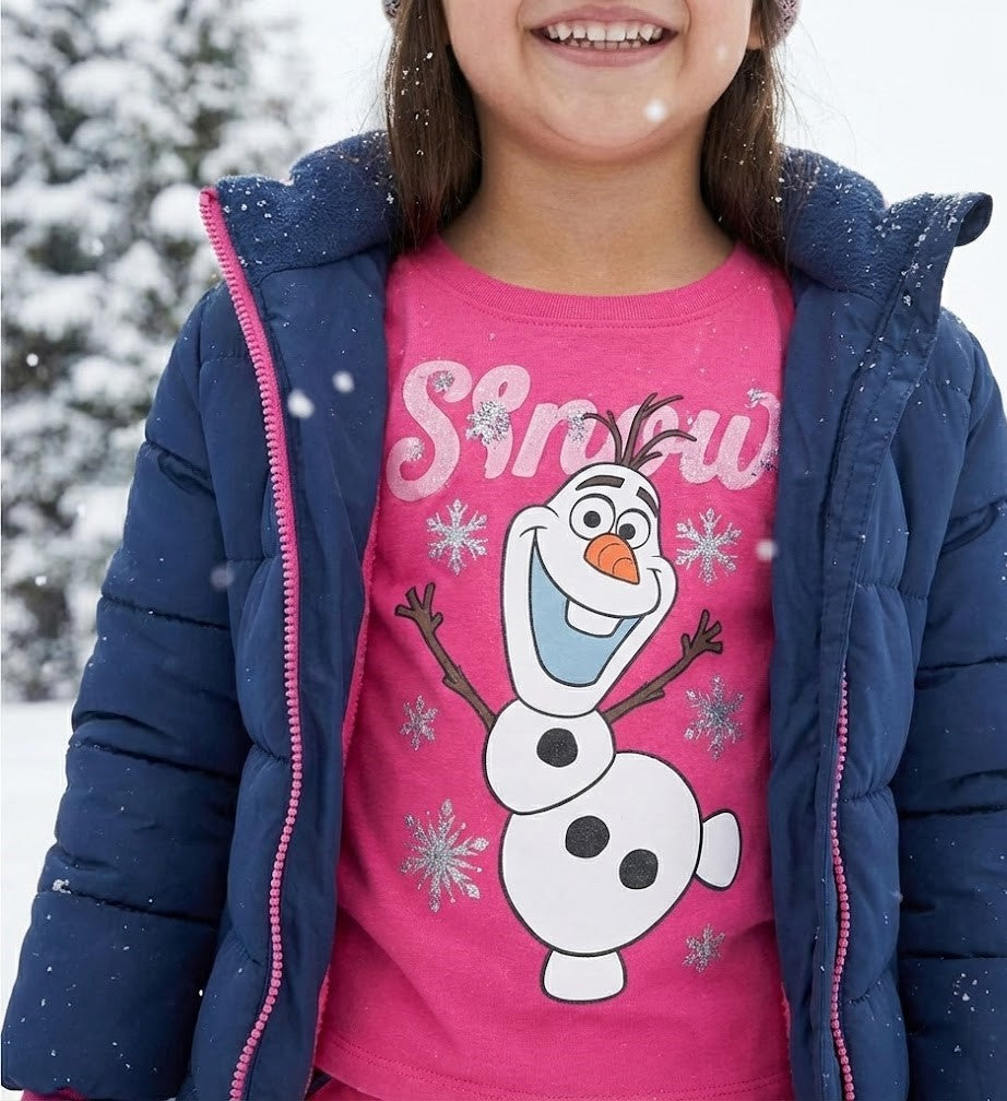 Disney frozen Girls long sleeve t-shirt   by Kids TV100%cotton