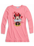 Disney Minnie Mouse Girls Long Sleeves Night Gown By kids tv100%cotton