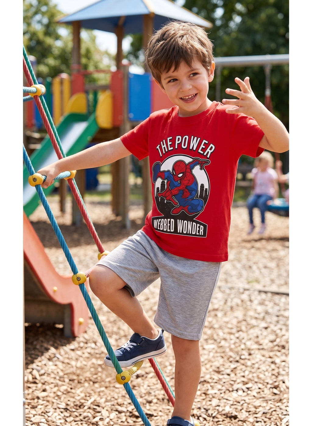 Spider-Man boys Pajama set 100% cotton by kids tv