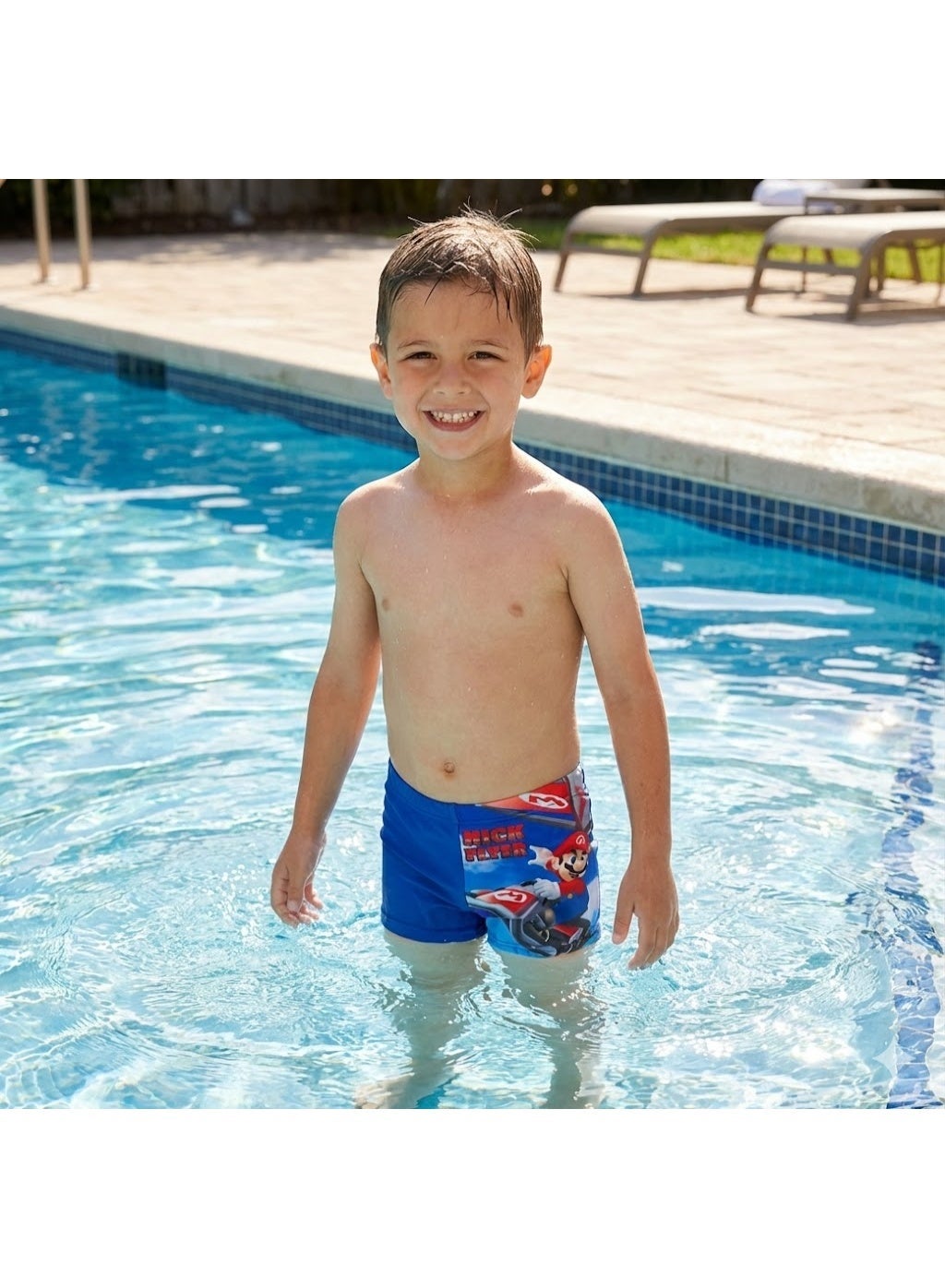 Super Mario world Swim boxer for boys by kids tv