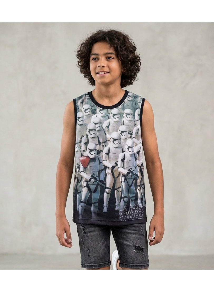 Star Wars t-shirt For boys by kids TV 100% cotton