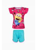 Despicable Me Minion girls short-sleeve pajama 100% cotton by kids tv