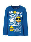 Emoji Smile World boy long sleeve t-shirt 100% Cotton by Kids TV