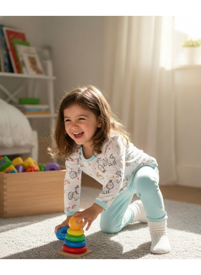 Nici sheep Pajama Long Sleeves Set 100% cotton