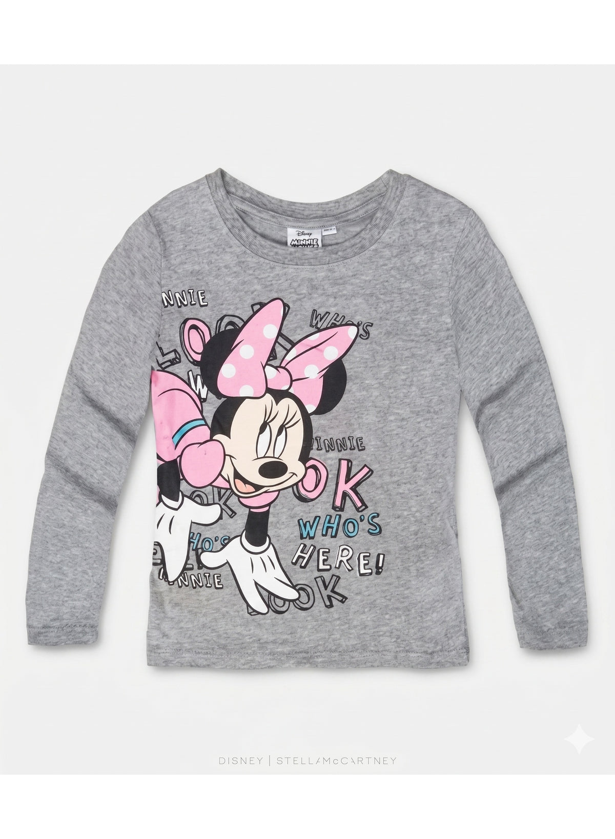 minnie mouse girls long sleeve T-shirt 100% Cotton by Kids TV