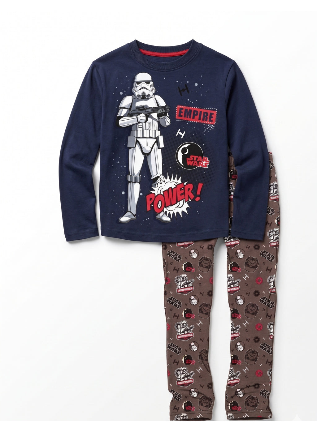 Star Wars Boy Pajama Long Sleeve by kids tv 100%cotton