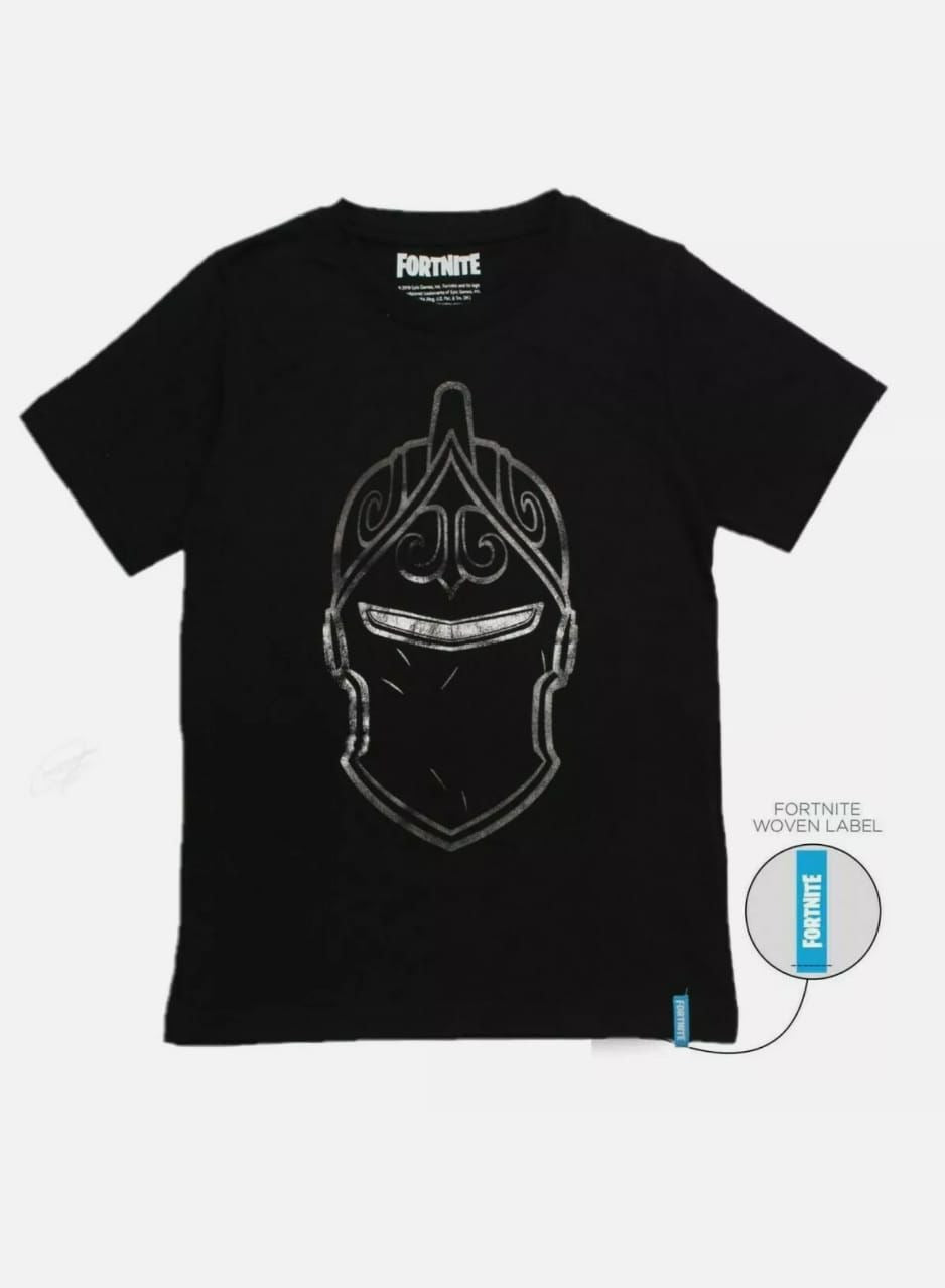 Fortnite Black Knight Boy T-Shirt by kids tv100%cotton