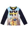 Minions wolrd boy long sleeve T-shirt  by Kids TV100%cotton