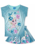 Frozen Girl Set T-Shirt & Skirt Two Pieces by kids tv
