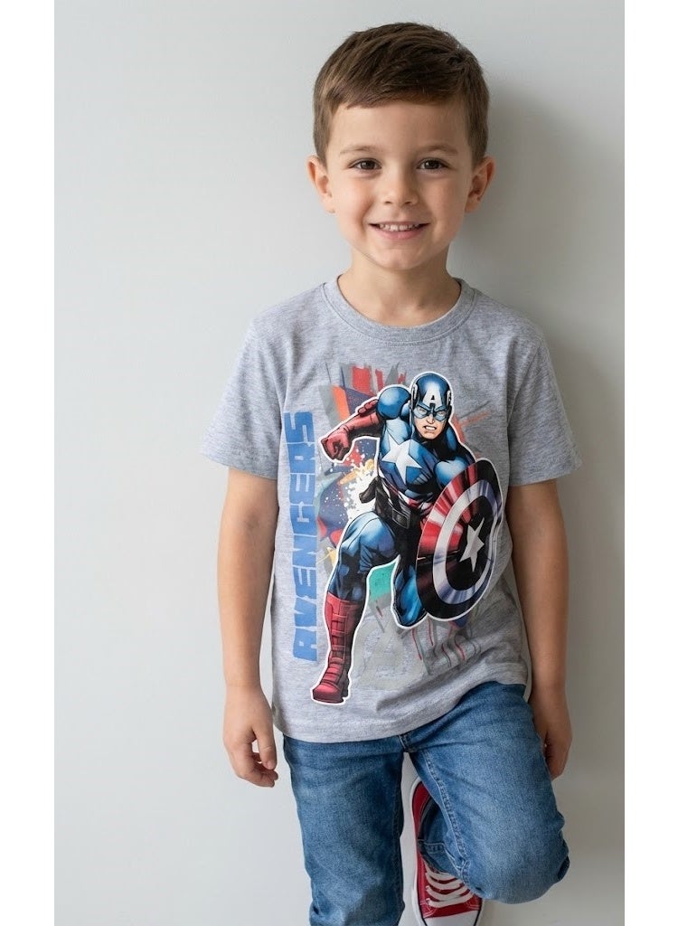 Marvel Avengers Captain America Boy T-Shirt