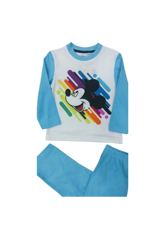 Disney Mickey Mouse Pajama cotton  long sleeveFor boys by kids TV100%cotton
