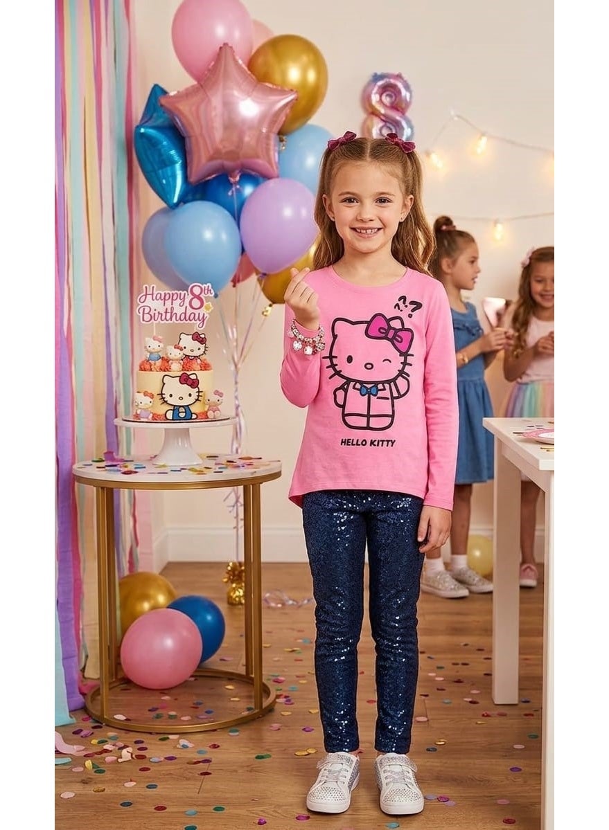 Hello kitty T-shirt long-sleeve  100 % cotton by kids tv