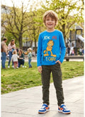 Garfield boys long sleeve shirt  100 % cotton by kids tv