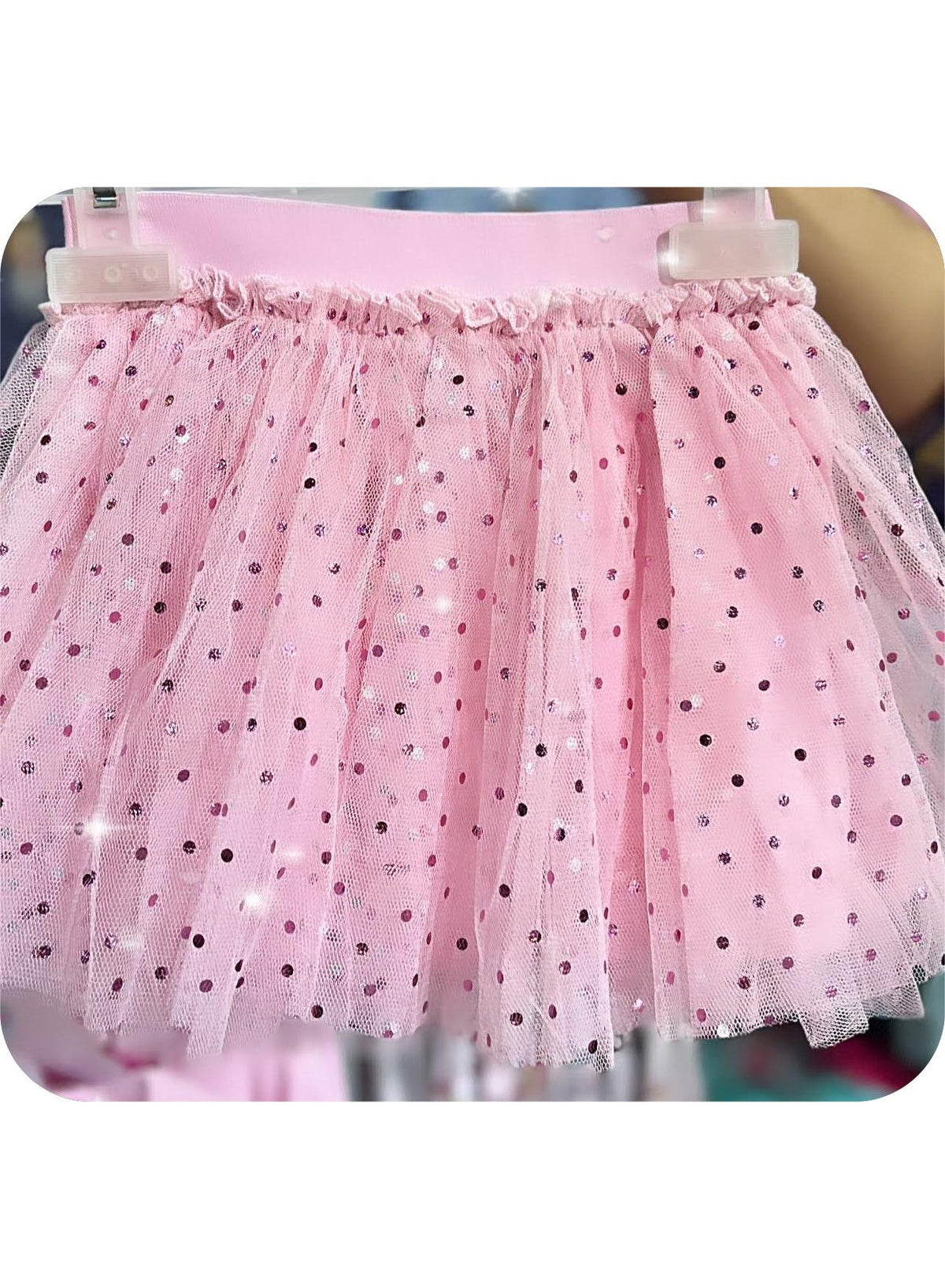 Birthday Girls tulle Skirt Glitter by kids tv